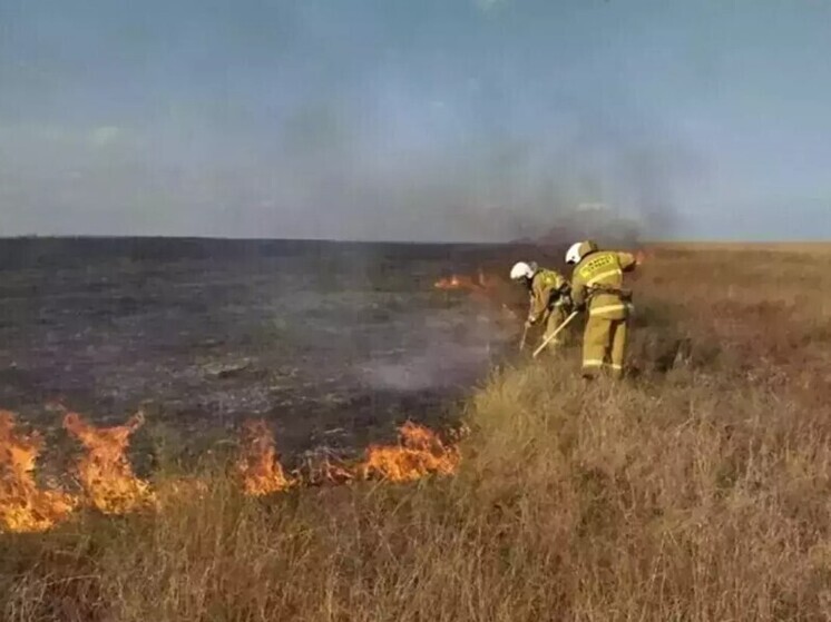 В Ростовской области ввели оранжевый уровень пожароопасности
