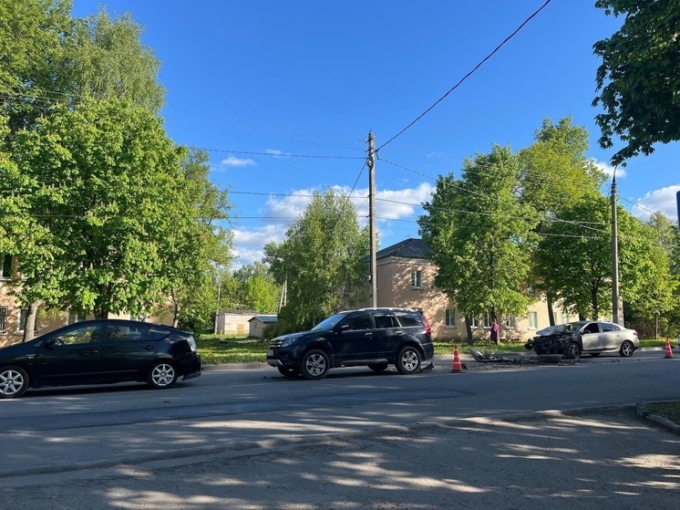 В Орле при столкновении иномарок пострадал ребёнок