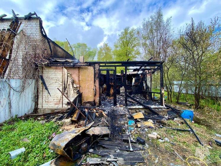 В сгоревшем доме в Тверской области нашли труп