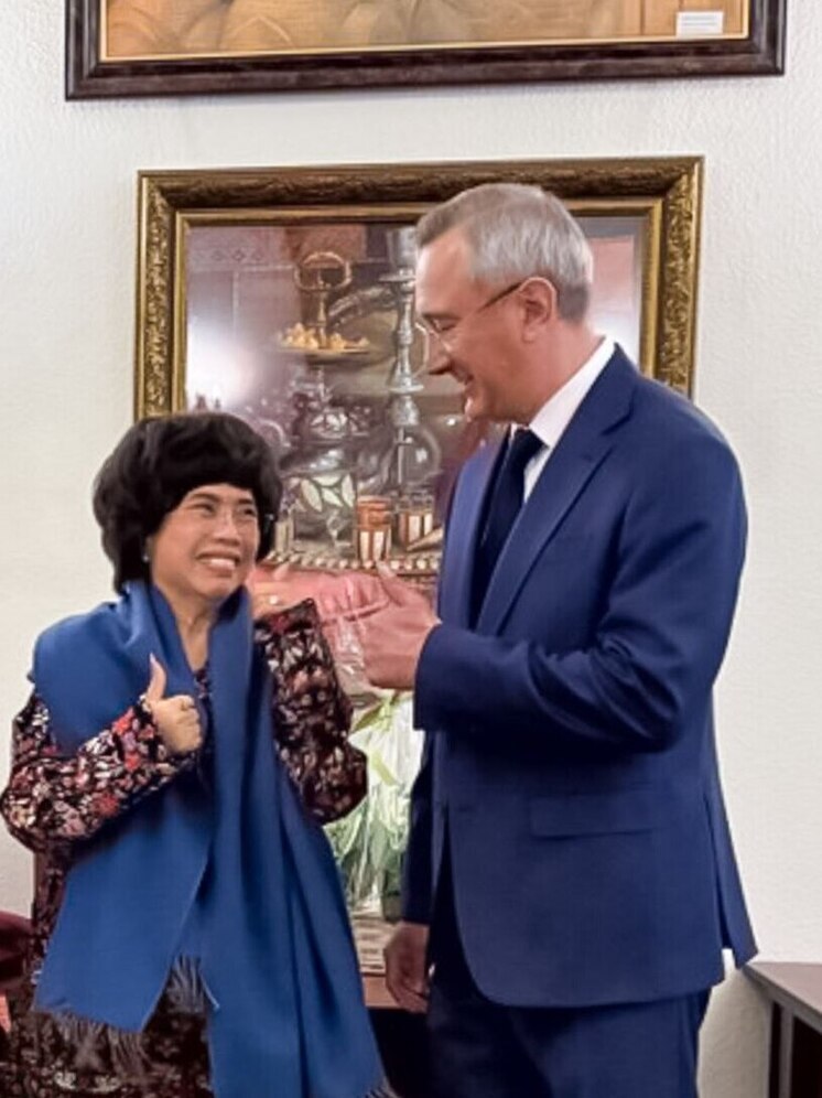 Калужский губернатор встретился с основательницей компании TH Group