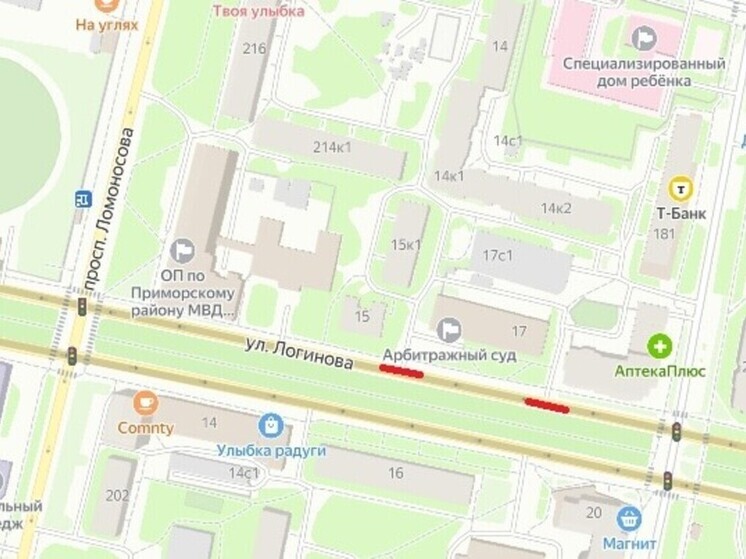 Полное перекрытие улицы Логинова в Архангельске продлено