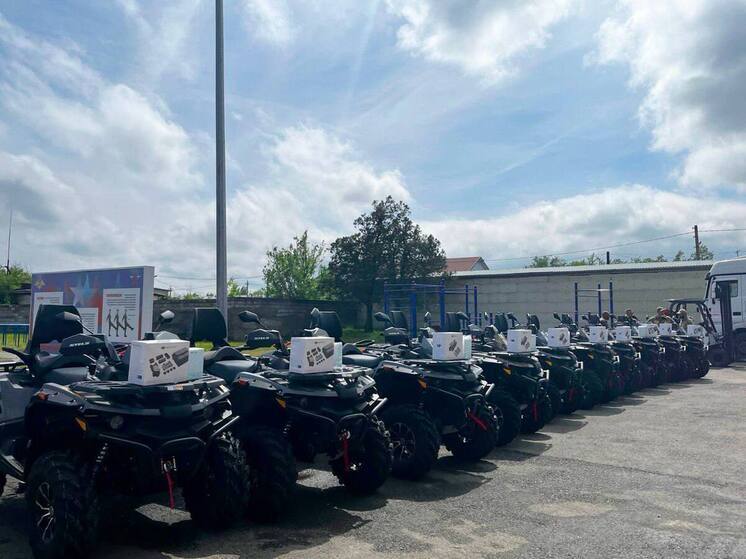 КЧР отправила в зону СВО квадроциклы, квадрокоптеры и системы защитной связи