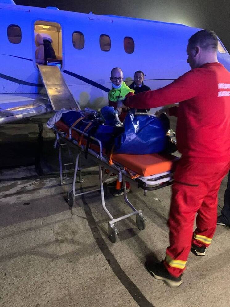 Мальчика из Ингушетии доставили спецбортом в Москву