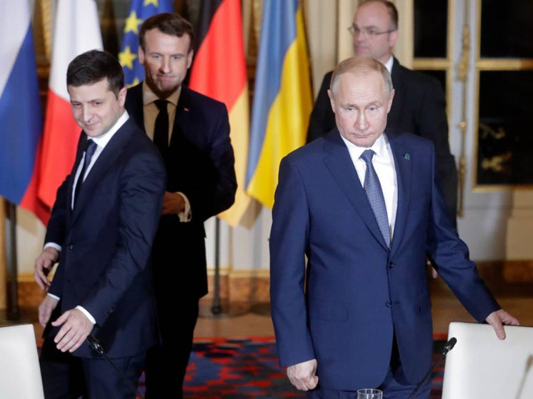 Захарова рассказала о случившемся на единственной встрече Путина и Зеленского