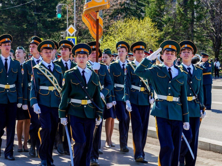 В Хабаровском крае в праздновании Дня Победы участвовали казаки