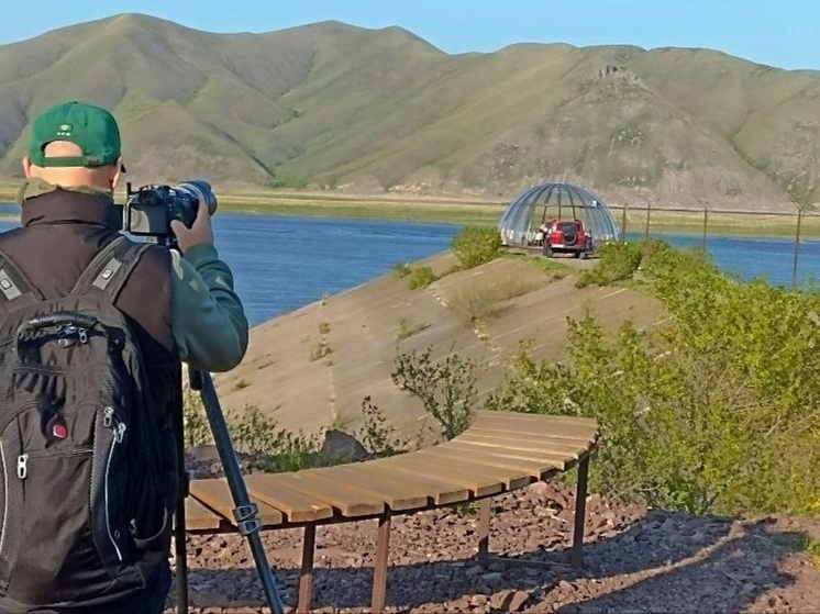 В Хакасию приехала съемочная группа Первого канала в поисках национального колорита