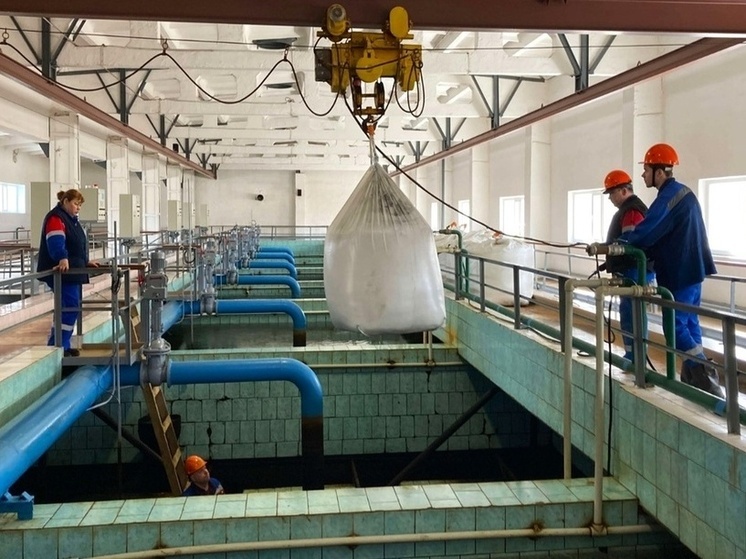 На водоочистных сооружениях Нижневартовска проводят работы в преддверии лета