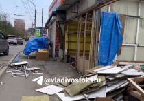 Во Владивостоке приступили к сносу вьетнамского рынка на Второй Речке, который мешал реализации проекта кольцевой развязки