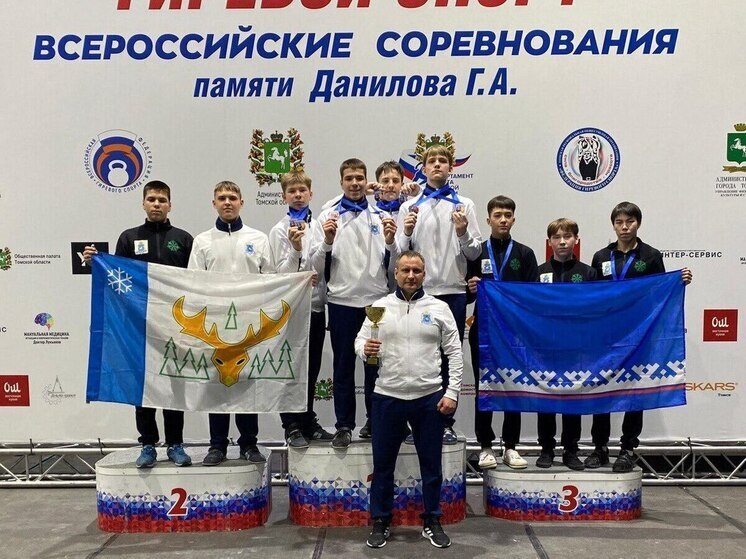 6 медалей и командную победу завоевали юные гиревики с Ямала на всероссийском турнире