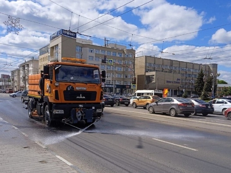 Свыше 80 единиц техники задействуют в уборке Тулы 13 мая