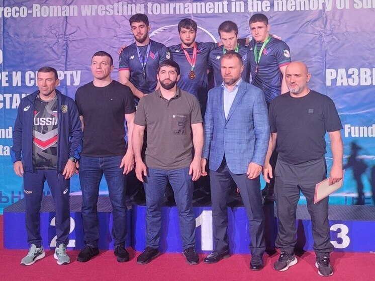 Дагестанский борец победил на международном турнире в Каспийске