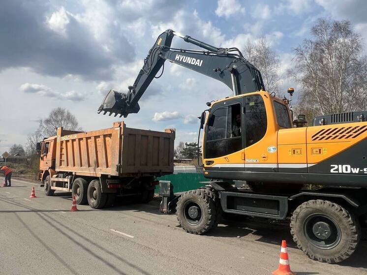 В Иркутске начался ремонт улицы Курганской