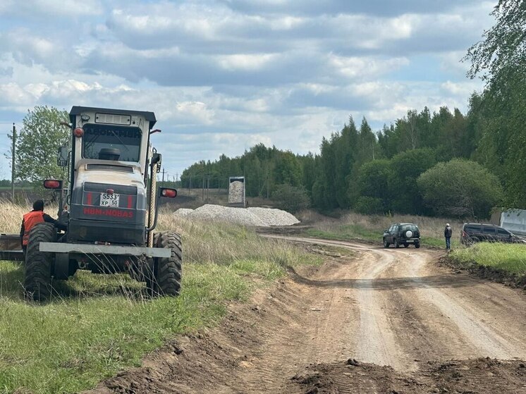 В Тульской области начался капремонт дороги на Богучарово