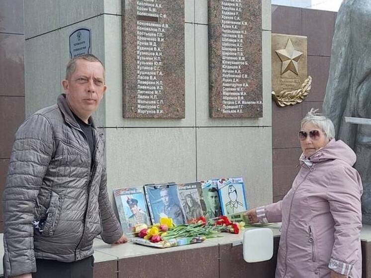 Жительница Воронежской области побывала в Беларуси на могиле дяди