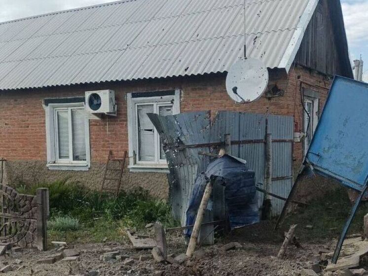 При обстреле Новой Таволжанки женщина получила осколочное ранение ноги