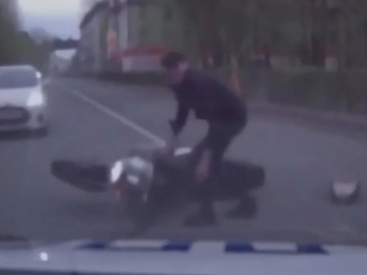 Пьяный мотоциклист в Северске устроил погоню с инспекторами