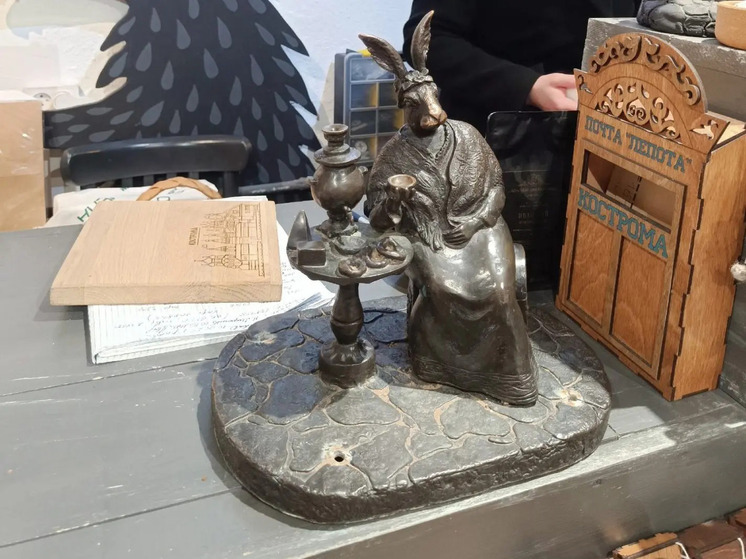 Костромская зайчиха-купчиха временно укрылась в магазине «Лепота»