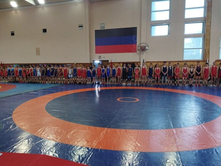 Более сотни спортсменов участвовали в республиканских соревнованиях по спортивной борьбе в ДНР