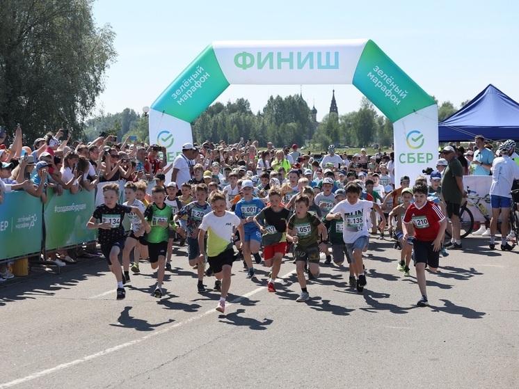 В Ярославле на Зелёный Марафон Сбера уже зарегистрировалось более тысячи участников