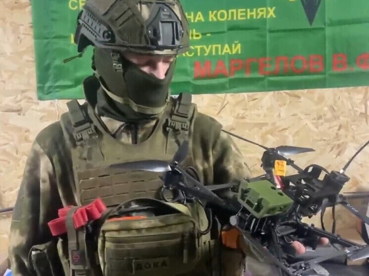 Из Орловской области в зону СВО доставили мощный дрон «Овод»