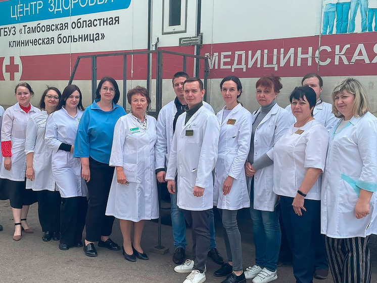 В Тамбовской области автопоезд «Забота» принял 194 человека