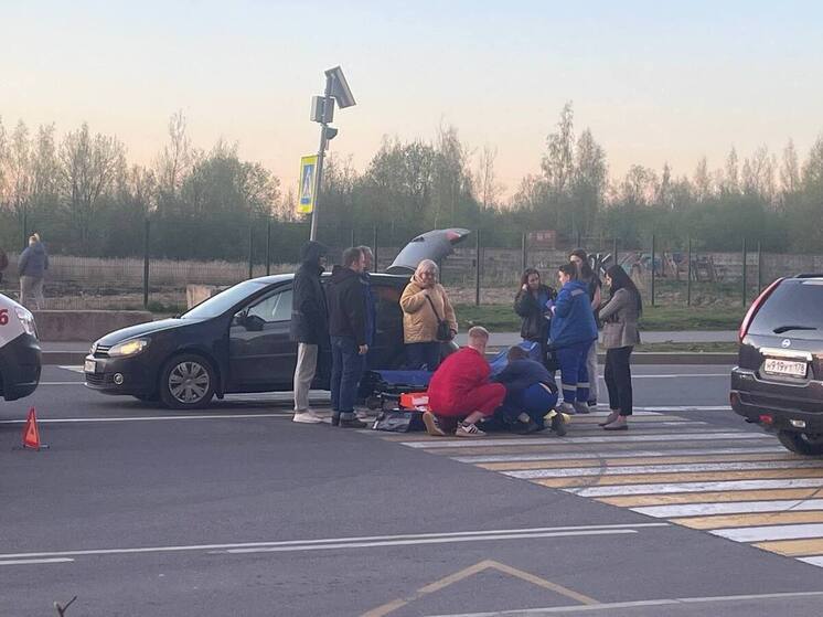 Петербуржец сбил на автомобиле ребенка в Кудрово