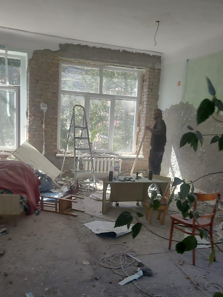 В осетинском селении Верхний Фиагдон ремонтируют детский сад