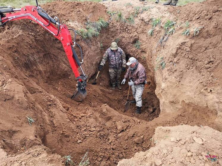 Поисковики из Тазовского нашли останки 3 неизвестных солдат ВОВ в Волгоградской области