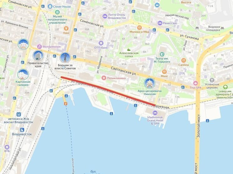 Движение и парковку авто ограничат из-за эстафеты и «Ночи музеев» во Владивостоке