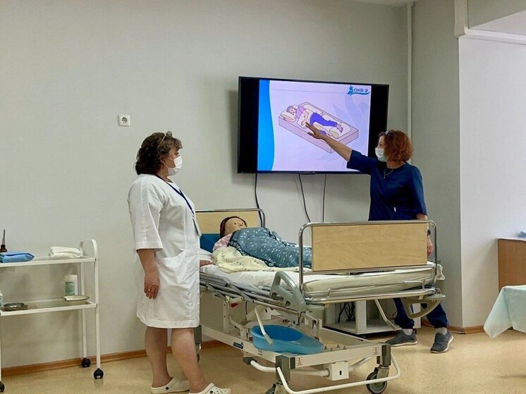 В тюменской больнице обучают уходу за тяжелобольными