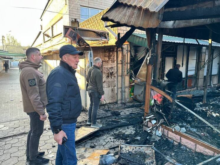 Пензенцы помогают устранять последствия обстрела ВСУ в Токмаке на Запорожье