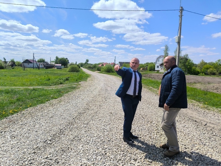 В Орловской области продолжаются дорожные работы