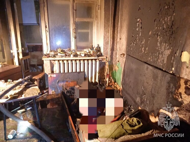 Пенсионер погиб на пожаре в пятиэтажке в Нижегородской области