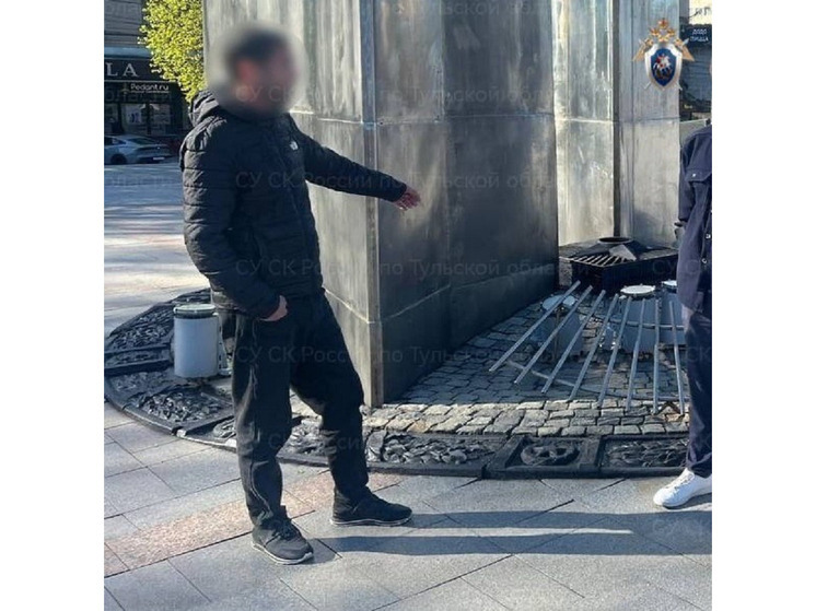 В Туле завели дело на мигранта, который в пьяном виде осквернил Вечный огонь