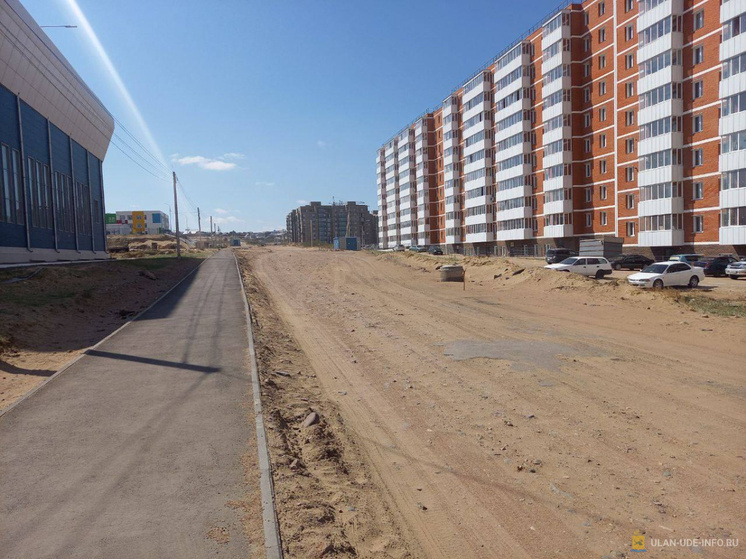 В Улан-Удэ завершат обустройство дороги в 102-м микрорайоне