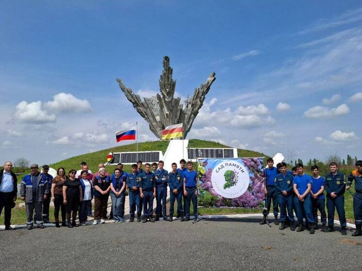 Более тысячи жителей Северной Осетии приняли участие в акции «Сад памяти»
