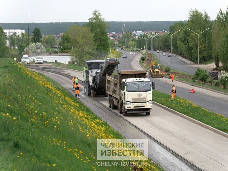 В Набережных Челнах начался второй этап капитального обновления проспекта Яшьлек