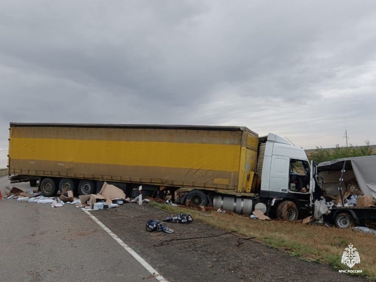 В аварии в Калмыкии погиб человек