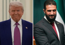Дональд Трамп в среду встретился с президентом переходного периода Сирии Ахмедом аш-Шараа в Саудовской Аравии после того, как накануне вечером он объявил о том, что все санкции США в отношении Сирии будут сняты