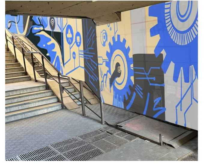 Подземный переход на улице Лермонтова в Иркутске украсит художественная роспись