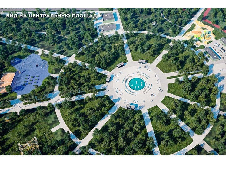 Парк с фонтаном, площадкой для собак и лыжней построят в Зашекснинском районе Череповца