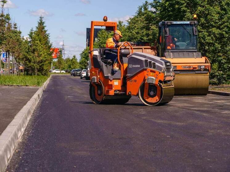 В Челнах идет второй этап капремонта на проспекте Яшьлек