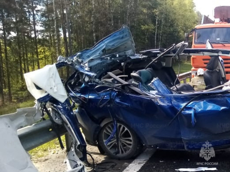 На обходе Калуги в ДТП едва уцелела водитель «Хавала»