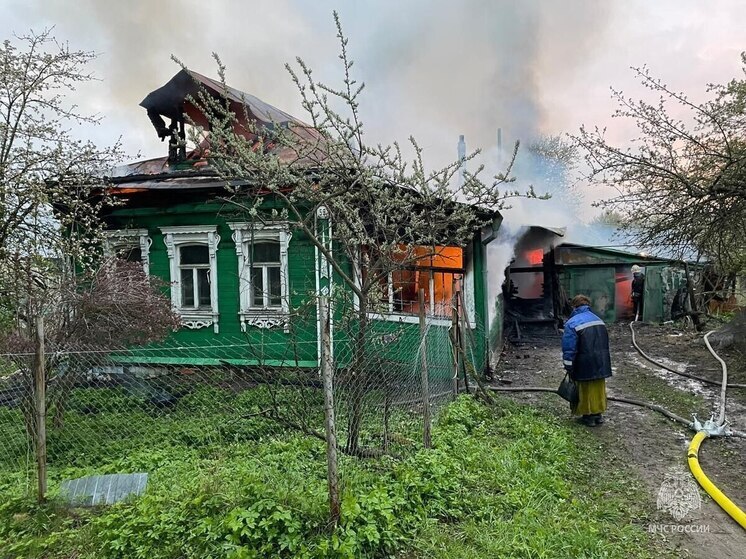 В Лакинске в пожаре мужчина получил 50% ожогов тела