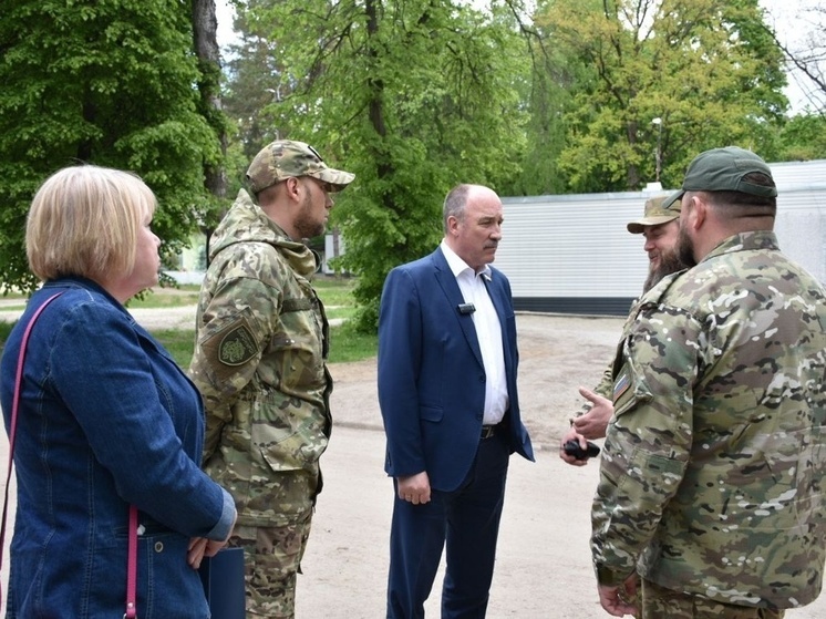 Спикер орловского облсовета навестил бойцов подразделения «Барс-Курск»