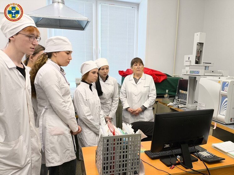 Студенты Чувашского ГАУ посетили в химико-токсикологическом отдел ветлаборатории