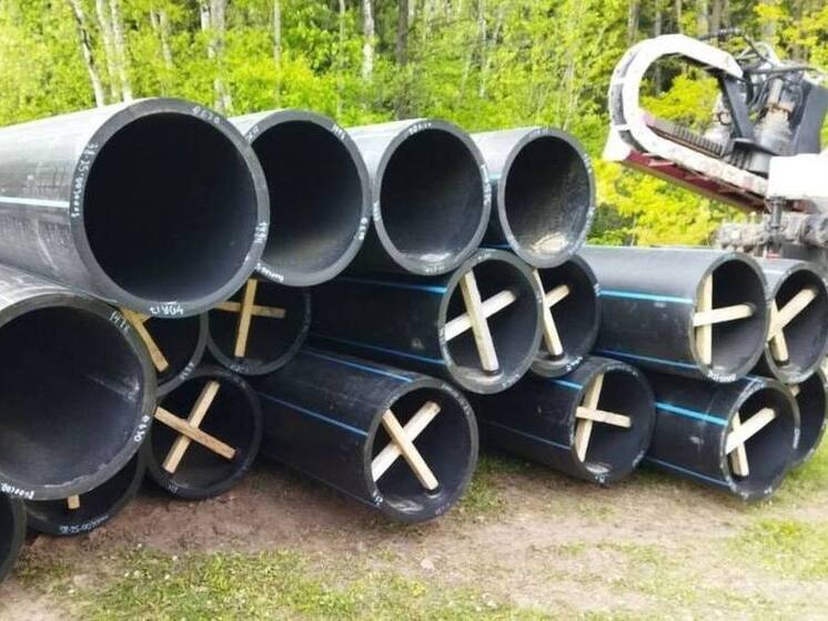 Более двух км Северного водовода уже проложили в Обнинске