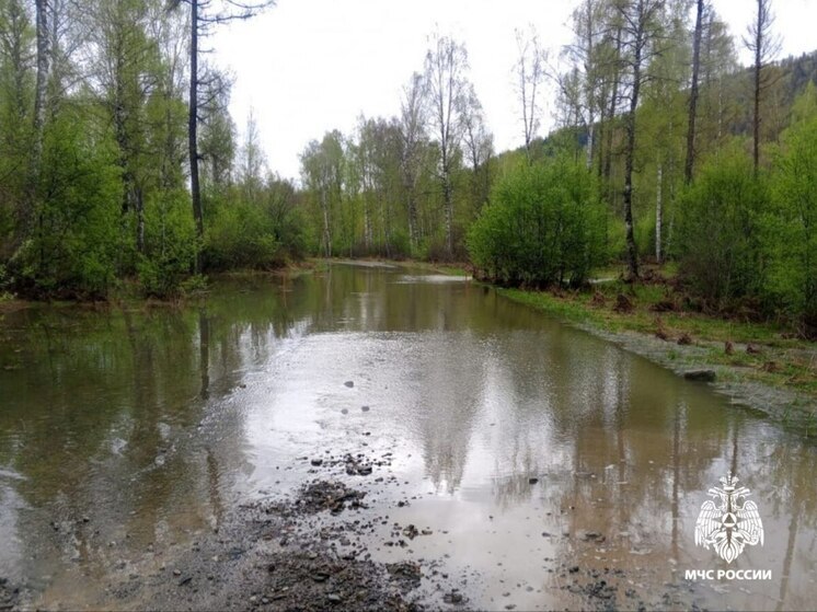 В Горном Алтае из-за подтоплений ограничили движение транспорта на трех дорогах