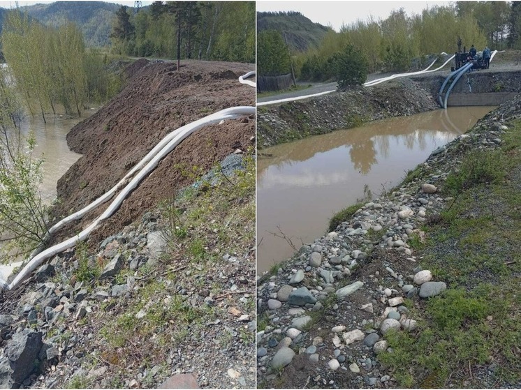 За откачкой воды в Абазе наблюдают замминистра и директор УИЗ