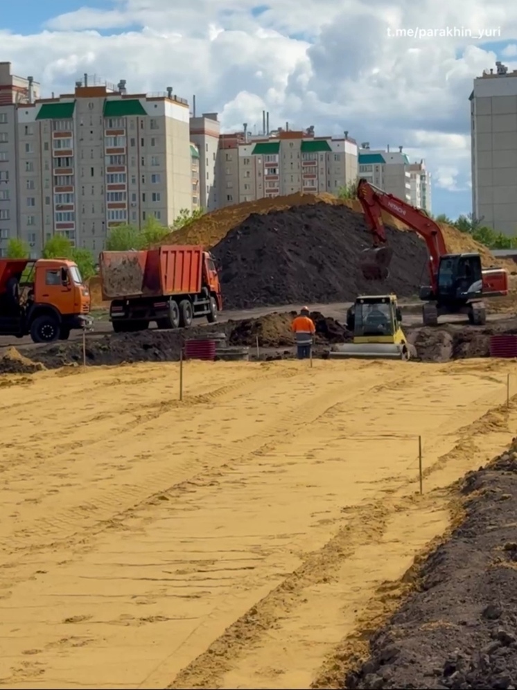 В Орле работы на улице Витольда Почернина выполнили на 70%